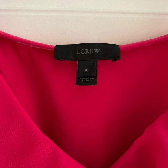 Pink J. Crew Ruffle Dress - Picture 7 of 8